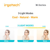 IRGOTECH M-Series Accessories 10 inch Ring Light with adjustable 3 types of light mode 3500k to 5300k