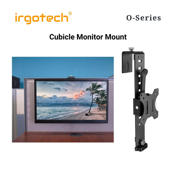 Cubicle Monitor Mount for Computer Monitor up to 32'', Partition Monitor Mount, Monitor Arm