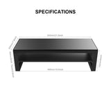 VAYDEER Monitor Stand Double Layer Aluminum with USB3.0 Computer Riser, PC Stand