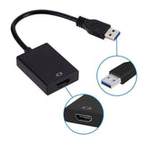 USB to HDMI Adapter , USB 3.0 to HDMI Multi Display Video Converter for PC Laptop Monitor Projector
