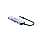 DMES DH3 Type-C 4-1 Multi Function USB Hub Adapter with Expansion Port USB 3.0 x2 / Type C PD Port x1 / HDMI Port x1