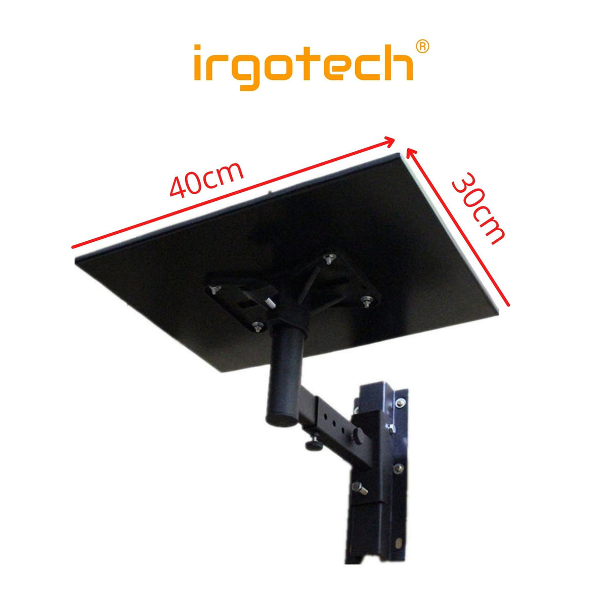 IRGOTECH Sturdy Projector Wall Mount Full Motion Retractable Universal