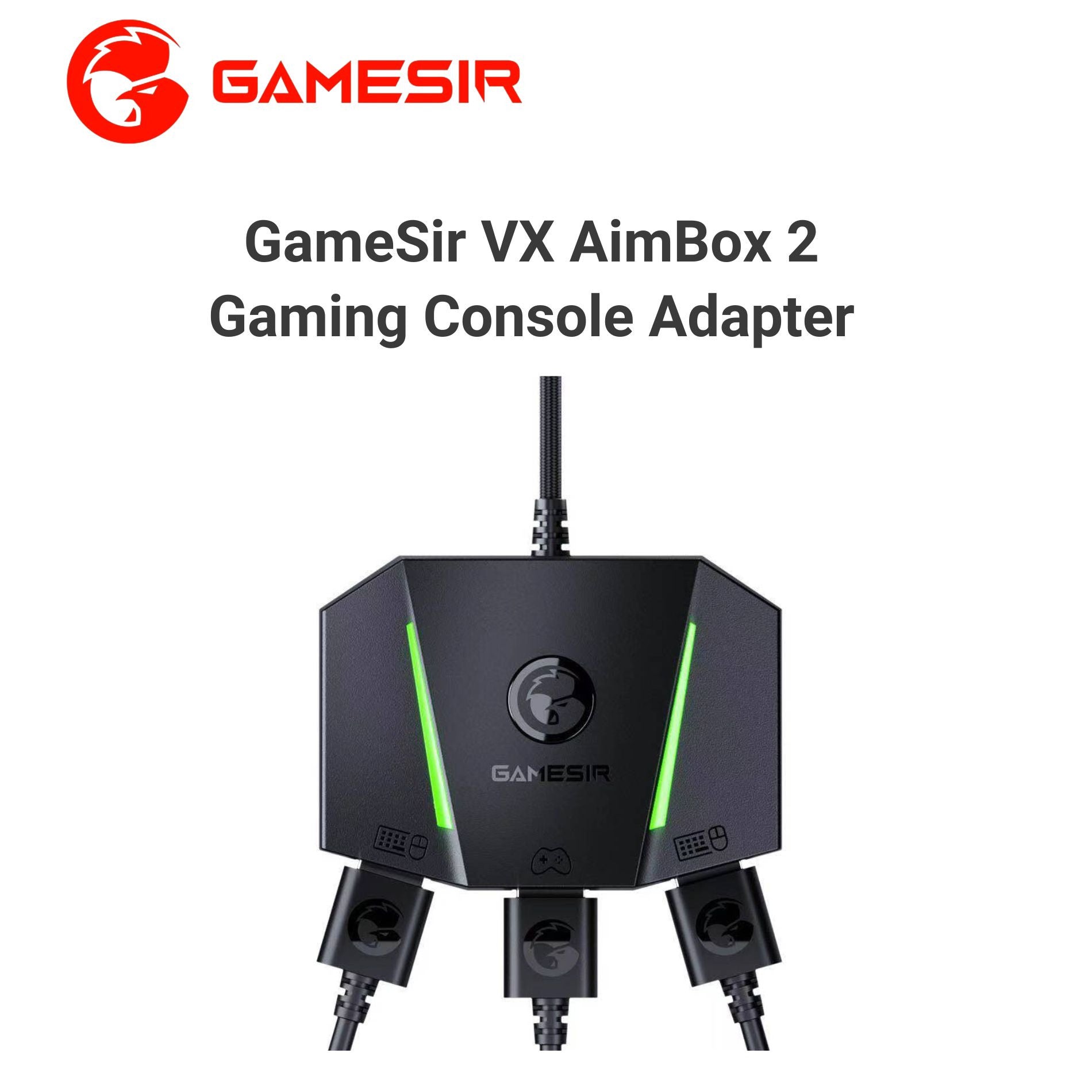  GameSir VX Gaming Keyboard and Mouse for Xbox One/Xbox Series  X/S, PS4, PS3, Nintendo Switch PC, Wireless Game Keypad and Mouse Adapter  for Computer and Consoles : Video Games