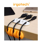 Cable Organizer Silicone USB Cable Management Cable Holder
