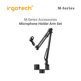 IRGOTECH M-Series Accessories Microphone Arm Set with Parallel Connector Mix Type suitable for Monitor Stands