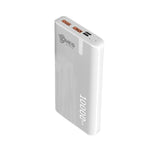 DMES DB1 2.4A 10000mAh Dual USB Output Type C and Micro USB Input Fast Charging Powerbank with Over Charge Protection