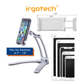 Tablet Stand Wall Mount Tablet holder Smartphone stand