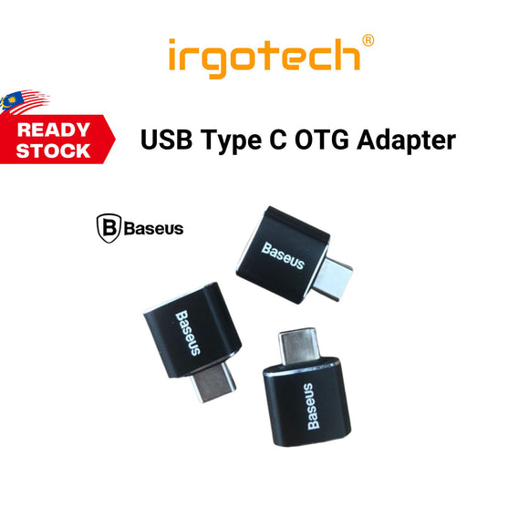 Baseus USB Type C OTG Adapter , USB C Male to USB 3.0 Female Adapter for Keyboard , Mouse , Pendrive etc