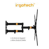IRGOTECH TV Wall Mount Bracket for 32’’ – 55’’ Swivel, Tilt , Suitable for LCD / LED / Plasma ( Max 22kg )