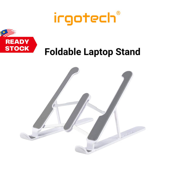 Laptop Stand, Foldable Portable Desktop Computer Laptop Stand, 6-Level Angle Adjustable Height Laptop Mount