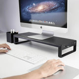 VAYDEER Computer Monitor Stand Monitor Riser with USB 3.0 Hub x 4 support Data transfer