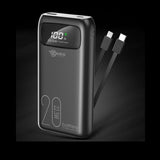 DMES DB8 Pro 22.5W PD QC3.0 20000mAh Fast Charging Powerbank / Built In Cable / Lightning Cable / OverCharge Protection